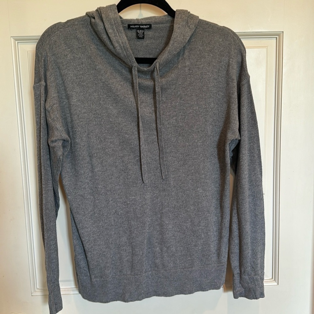 🌸Hilary Radley grey pullover hoodie